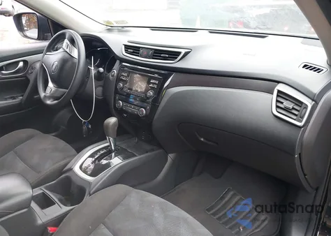 2015 Nissan Rogue Sv из США, поврежденный, VIN KNMAT2MV0FP552188